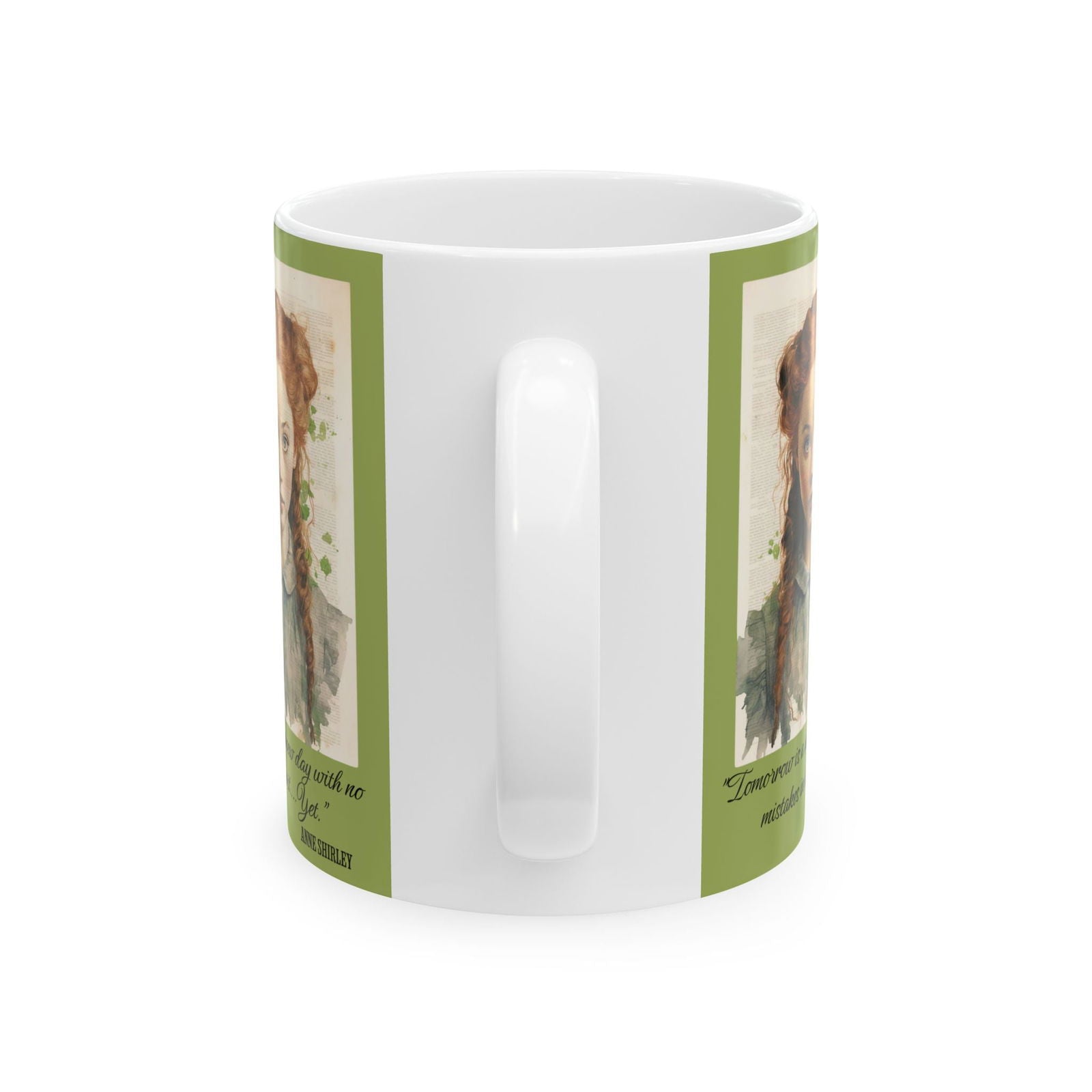 Anne Of Green Gables Mug, Lucy Maud Montgomery, Cottagecore, Tea, Coffee, Reader Literary Bookclub Book Lover Gift, Anne With An E, Avonlea Mug Printify   