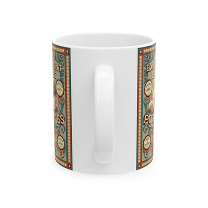 Boiled Potatoes Coffee Mug Funny Pride And Prejudice Gift Mr Collins Bookish Literary Gift For Jane Austen Gift Darcy Elizabeth Bennet Gift Mug Printify   