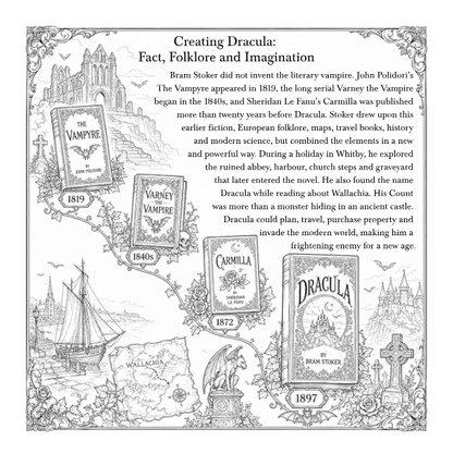Dracula: The Complete Gothic Story Colouring Book