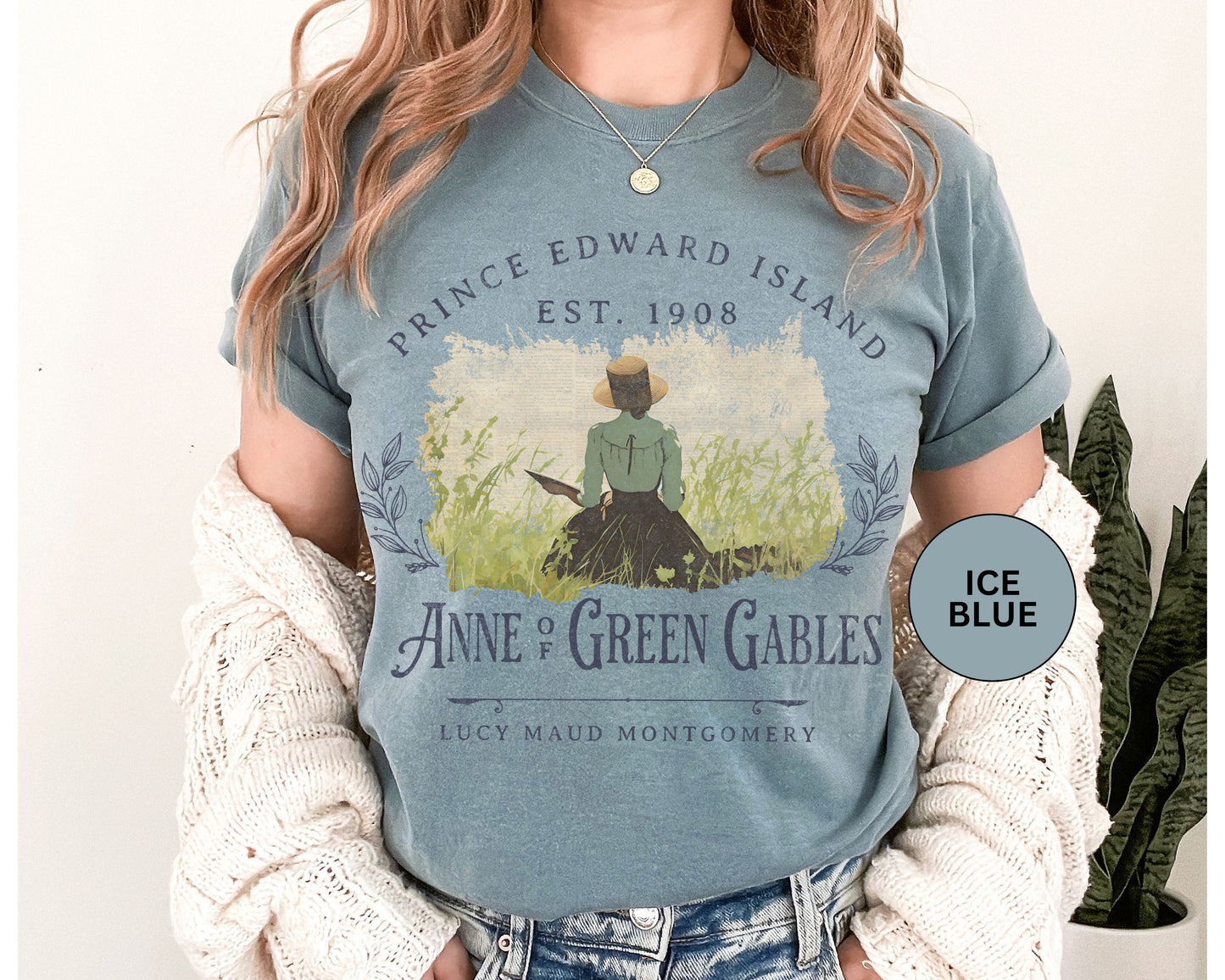 Charming Anne of Green Gables Unisex T-Shirt, Vintage Literary Tee, Gift for Book Lovers, Classic Literature Apparel, Summer Casual Wear T-Shirt Printify   