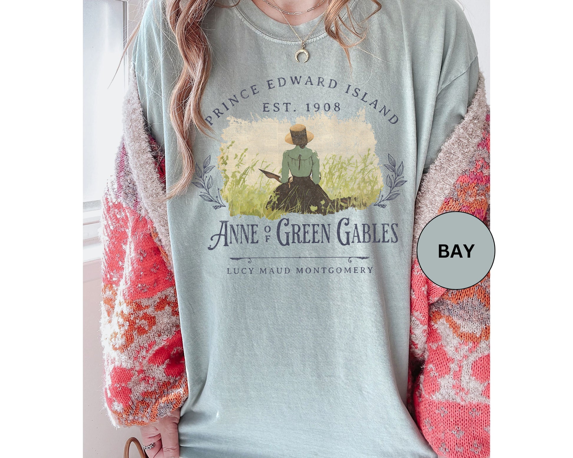 Charming Anne of Green Gables Unisex T-Shirt, Vintage Literary Tee, Gift for Book Lovers, Classic Literature Apparel, Summer Casual Wear T-Shirt Printify   