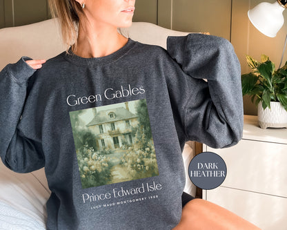 Anne Of Green Gables Sweatshirt Gift For Green Gables Fan Anne With An E Anne Shirley Prince Edward Island Gift For Book Lover Bookish Gift Sweatshirt Printify   