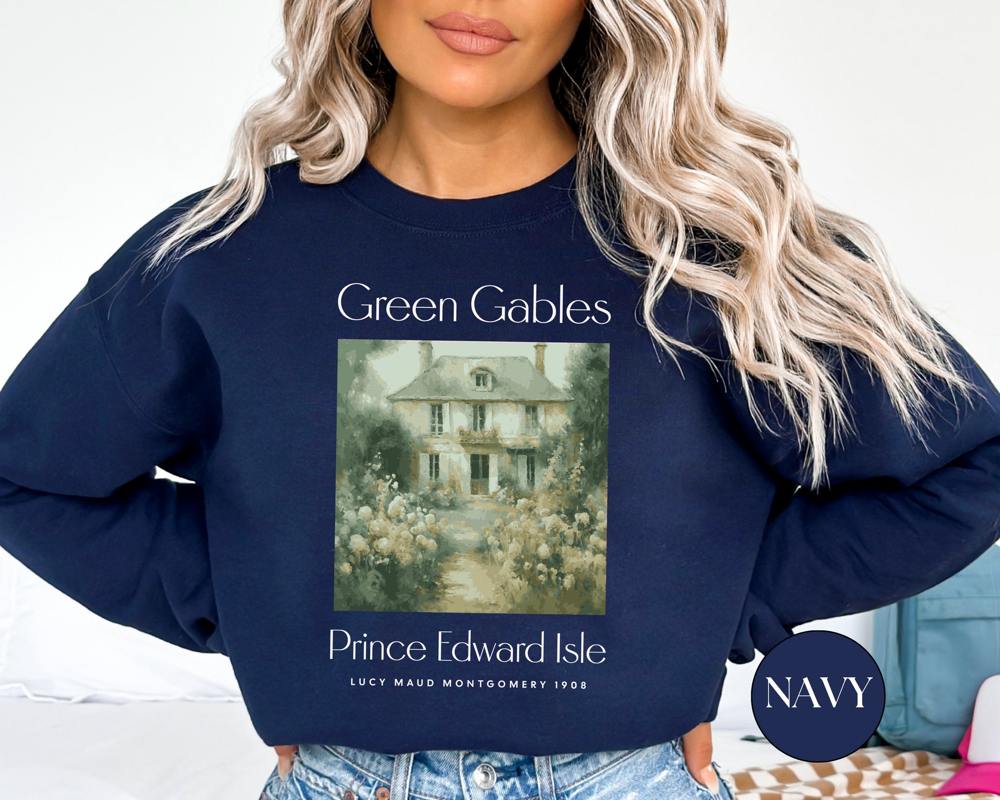 Anne Of Green Gables Sweatshirt Gift For Green Gables Fan Anne With An E Anne Shirley Prince Edward Island Gift For Book Lover Bookish Gift Sweatshirt Printify   