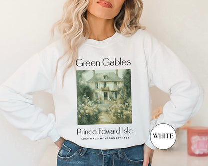 Anne Of Green Gables Sweatshirt Gift For Green Gables Fan Anne With An E Anne Shirley Prince Edward Island Gift For Book Lover Bookish Gift Sweatshirt Printify   